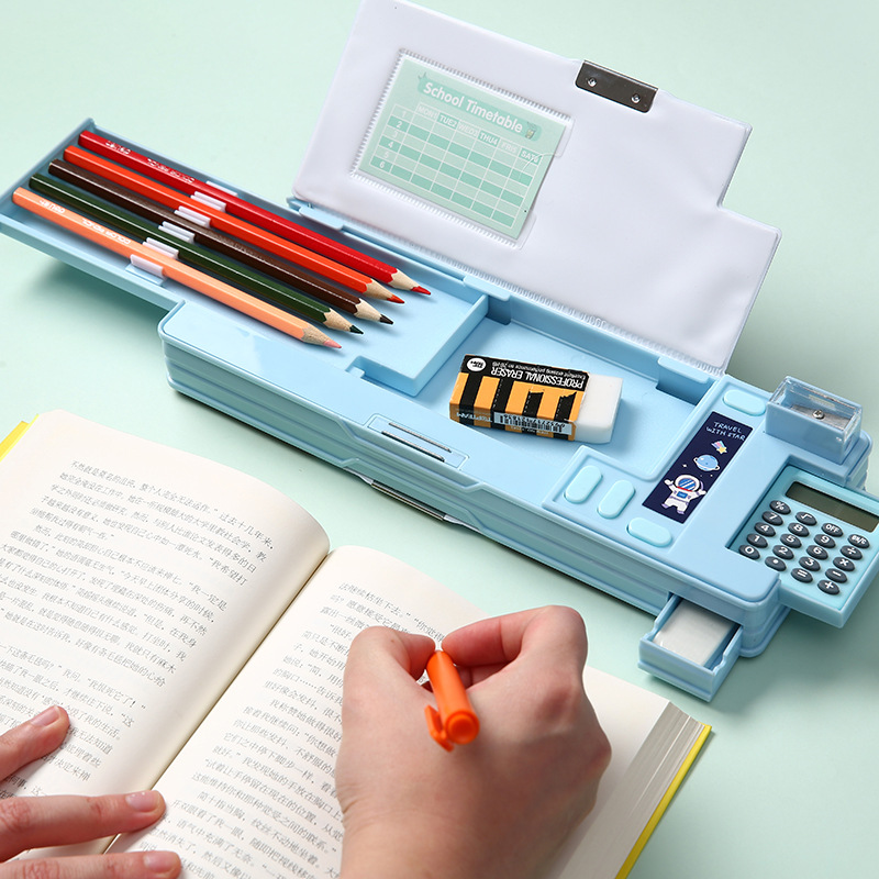 Scientific Calculator For Secondary School - Kotak Alat Tulis Plastik Multifungsi Kreatif