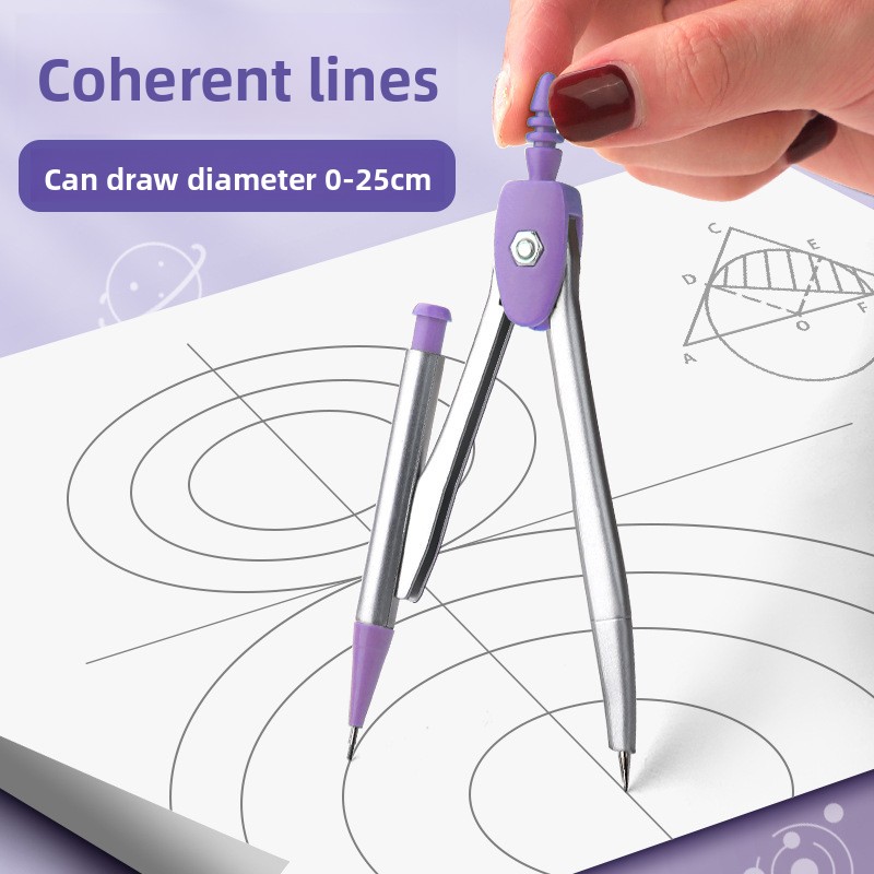 8 Buah Set Alat Geometri untuk - Math Geometry Set With Compass ulasan dan harga