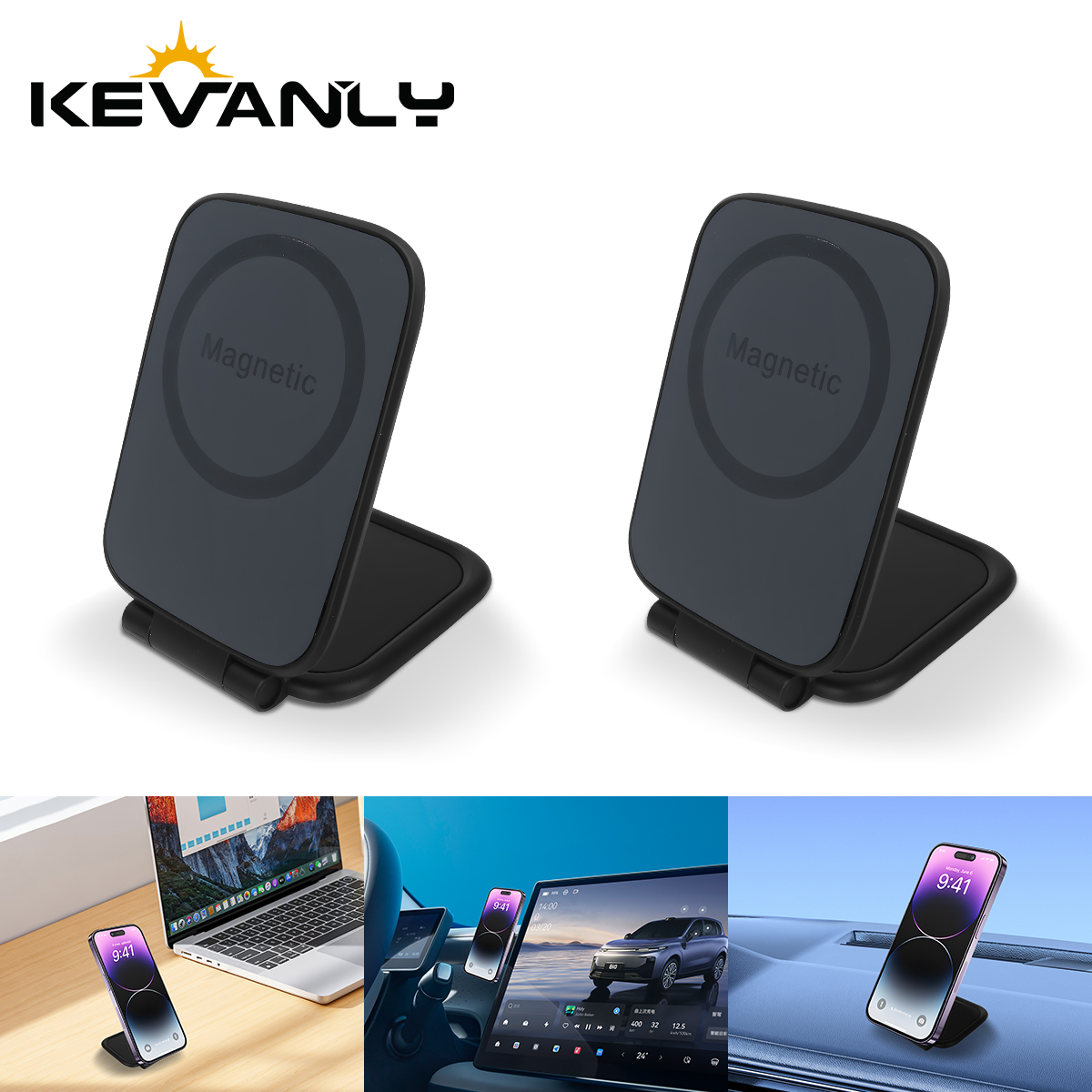 Dudukan Ponsel Magnetik Mobil  - Desk Accessories ulasan dan harga