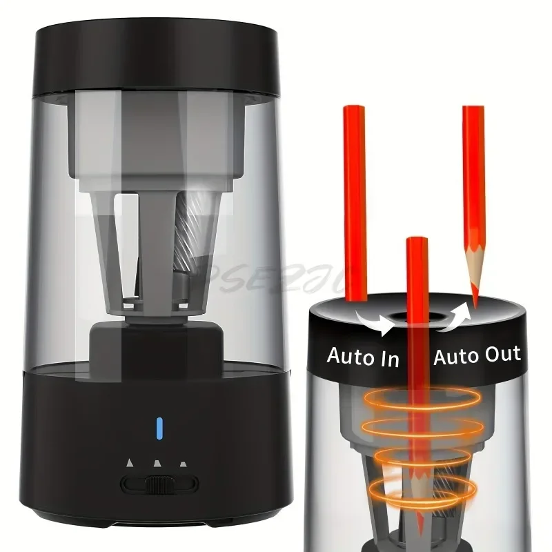 Pengasah Pensil Elektrik Penga - Electric Pencil Sharpener Usb ulasan dan harga